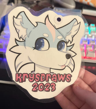 Anthro Convention Badge